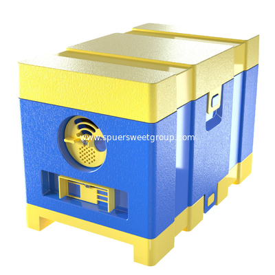 Queen Bee Mini Mating Box Plastic Polystyrene Pollination Box Queen Breeding Rearing Box NUC Hive