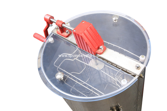 Apiculture tools 2 frames stainless steel honey extractor with honey gate and legs