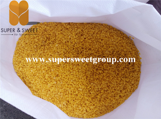 Bulk Wholesale Cosmetic grade yellow beeswax pastilles/pellets