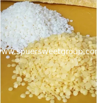Top quality cosmetic grade 100% natural pure bulk beeswax pellet for wholesale