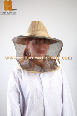 White Beekeeping Suit BeeKeeping jacket with zipper+ Veil Hood