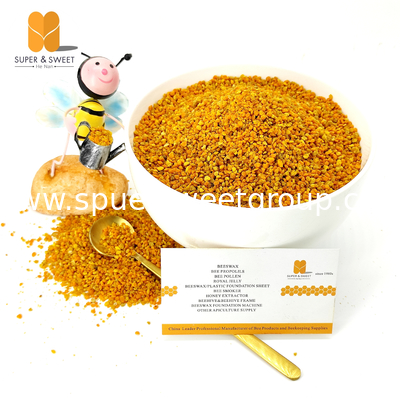 wholesale bee feed 100% natrual mixed rape bee pollen of animal feed bee pollen granular