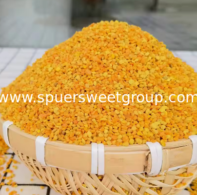 Wholesale 100% Pure Natural Wild Mixed Bee Pollen Powder Food Grade Camellia Buckwheat Rape Sunflower Bulk for Health Supplement