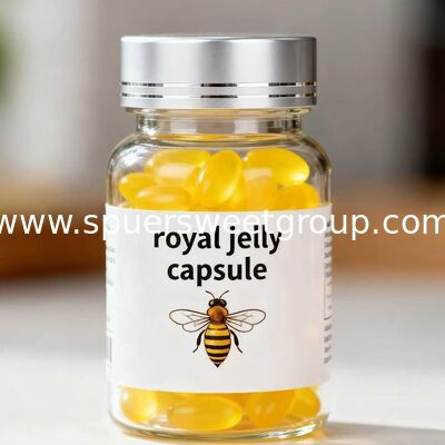 OEM ODM Pure Organic Honey Royal Jelly Capsules New Fresh Bulk Price Wholesale Royal Jelly Softgel Capsules for Adults