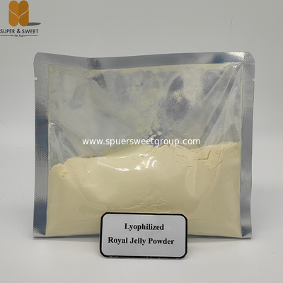 10 HDA 4% 5% 6% Bulk Organic Royal Jelly Freeze Dried Powder Royal Jelly Powder