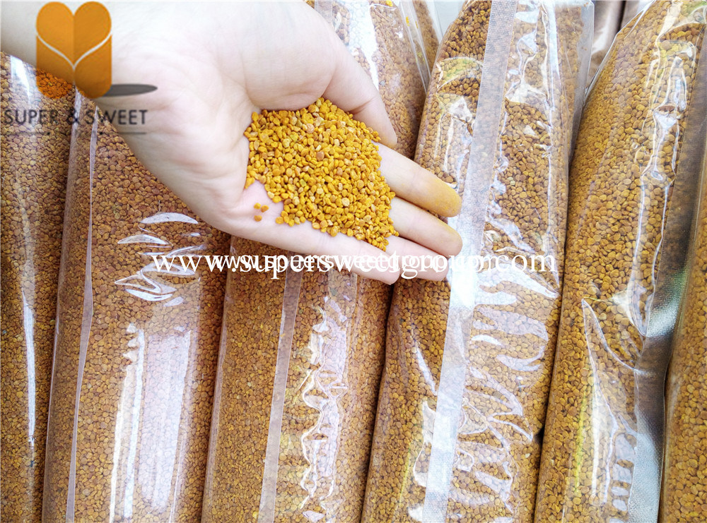 Natural Pure Fresh Tea Bee Pollen Camellia Bee Pollen Food Grade Granules Healthy High Quality Raw Bulk Wholesale Factory Direct